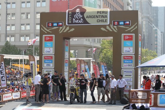 Beaule Dakar 2013 Podium!