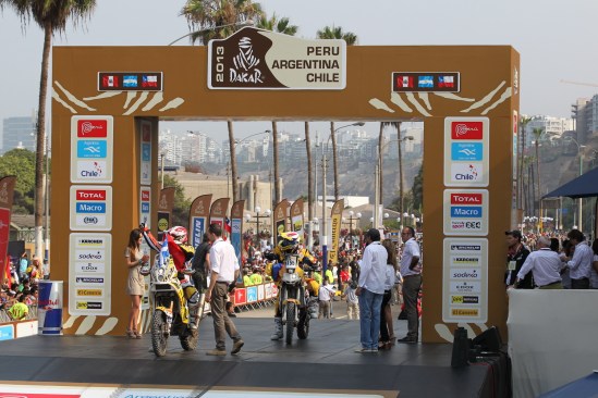 Patrick Start Dakar