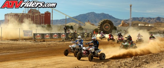 Mike Sloan grabbed the Holeshot and never looked back