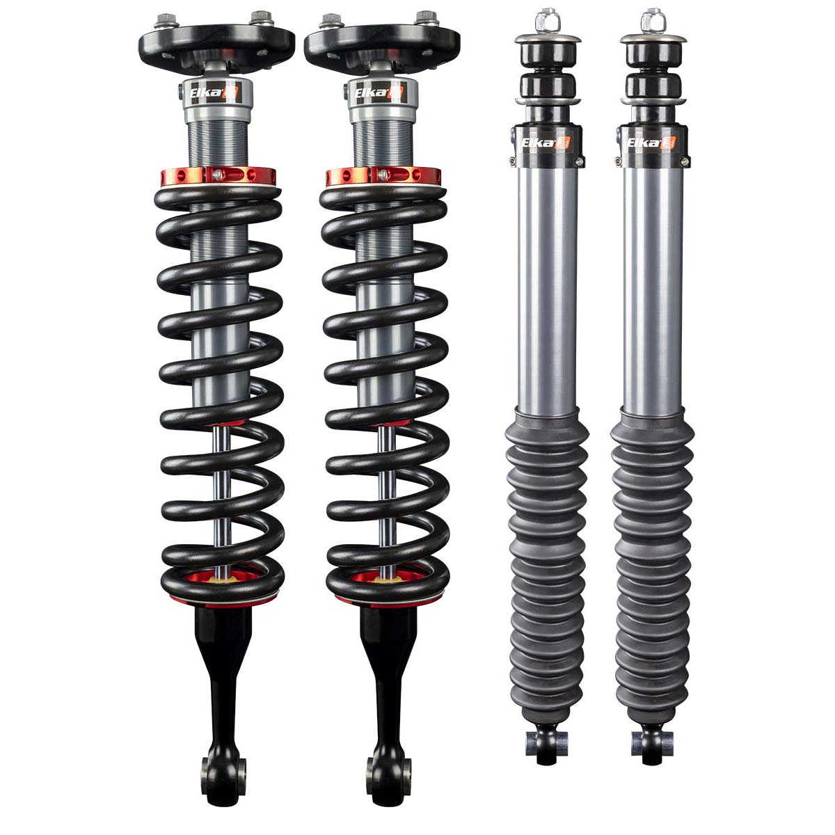 Full Set 2 Complete Front Struts With Springs & Mounts 2 Rear Shocks 2WD Tundra