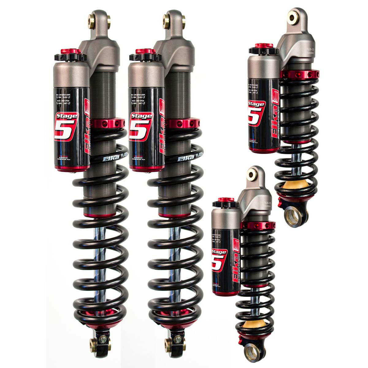 PRO KIT FRONT & REAR SHOCKS for ARCTIC CAT ZR 6000 LXR (137), 2016