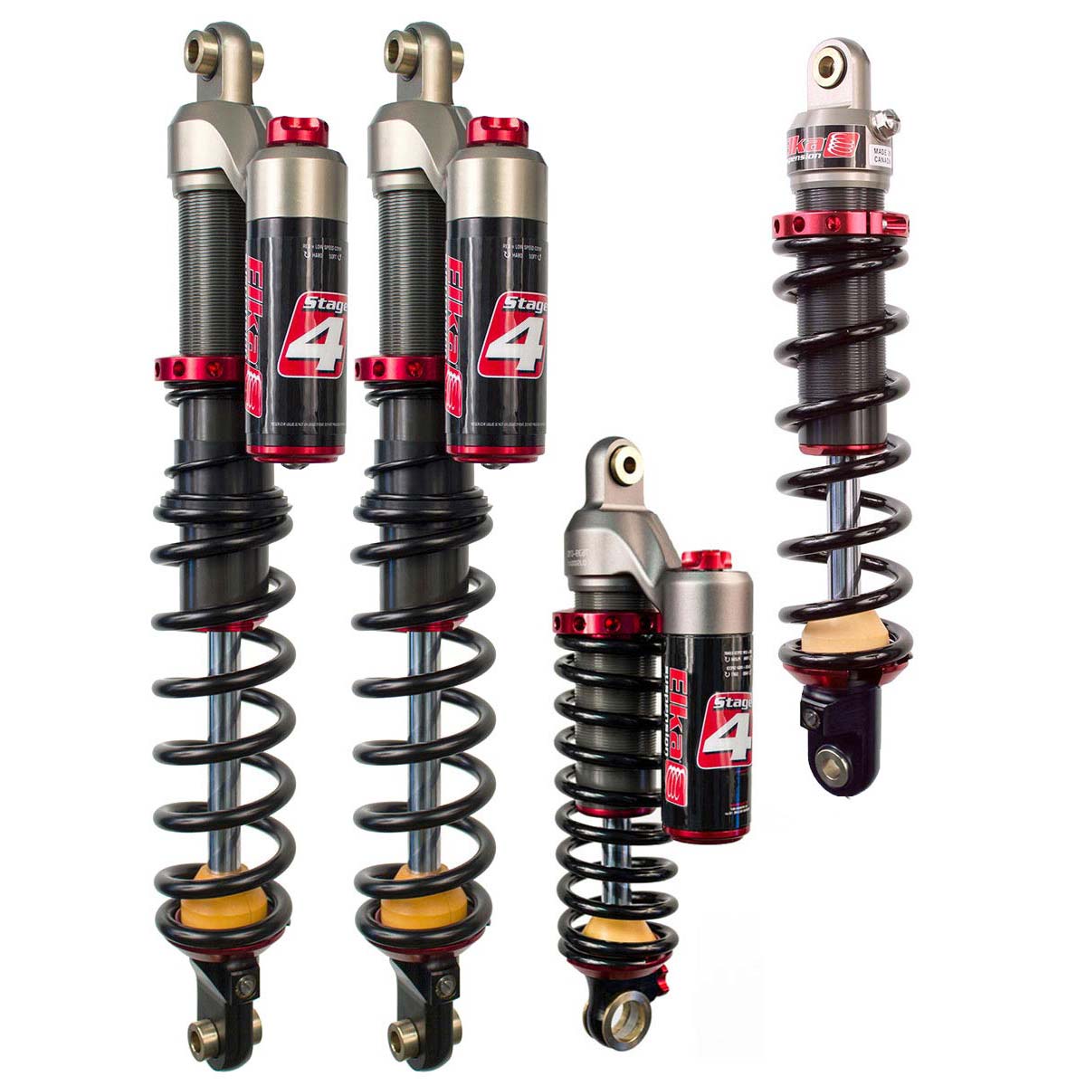 SPORT KIT FRONT & REAR SHOCKS for ARCTIC CAT M 8000 SNO PRO (162), 2015